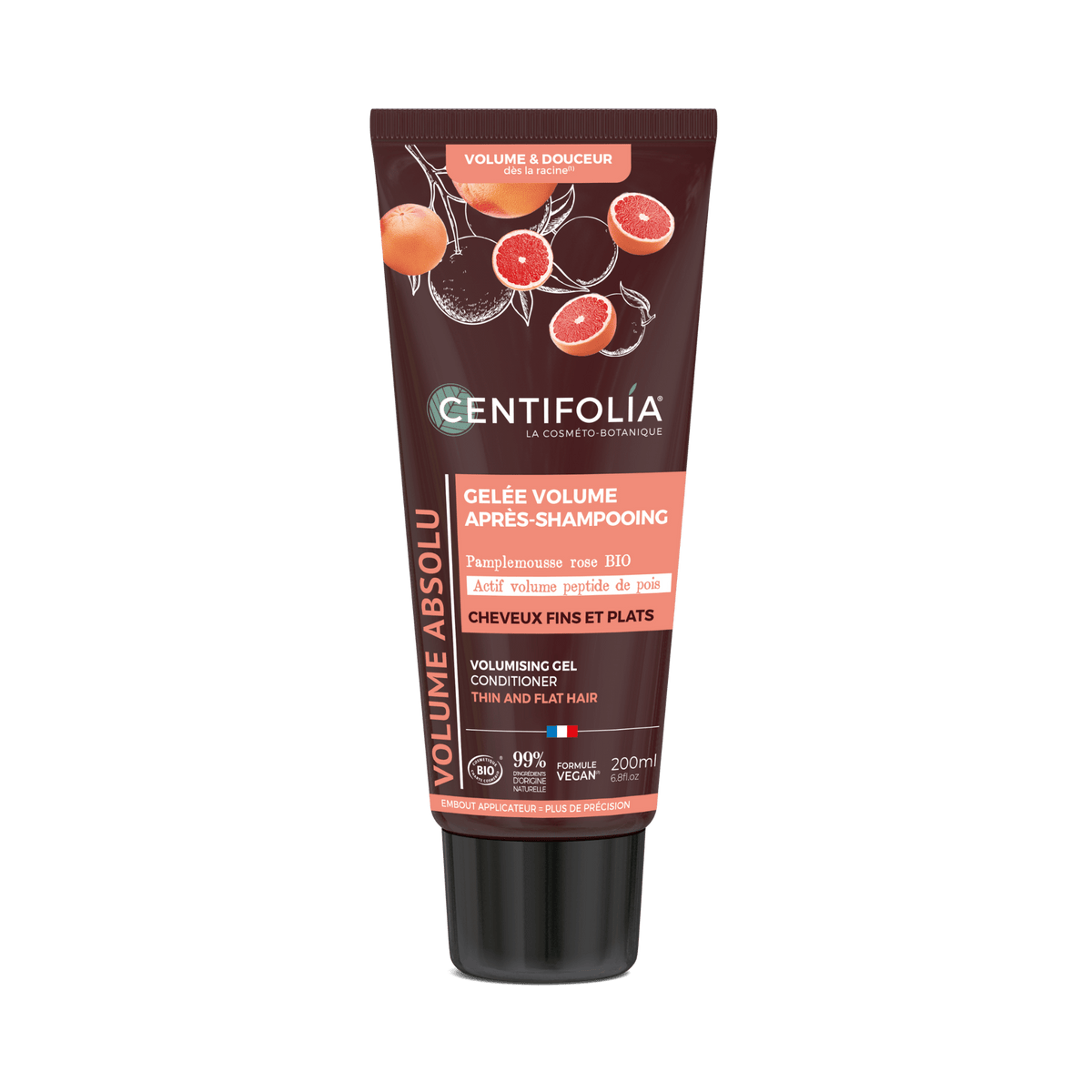 Gelée Volume Après-Shampoing Pamplemousse Rose Bio