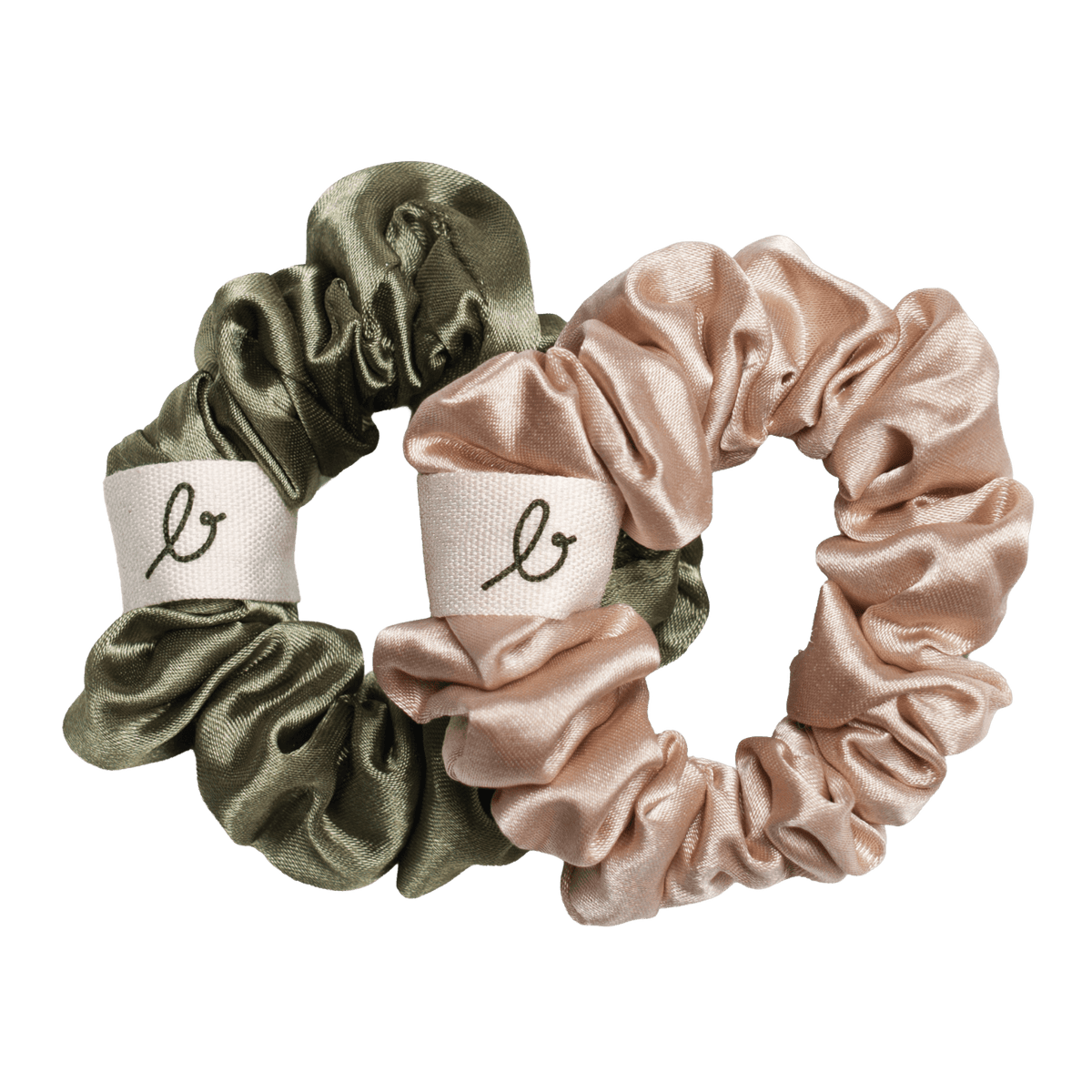 Duo de Scrunchies en spirales