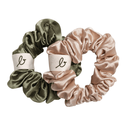 Duo de Scrunchies en spirales