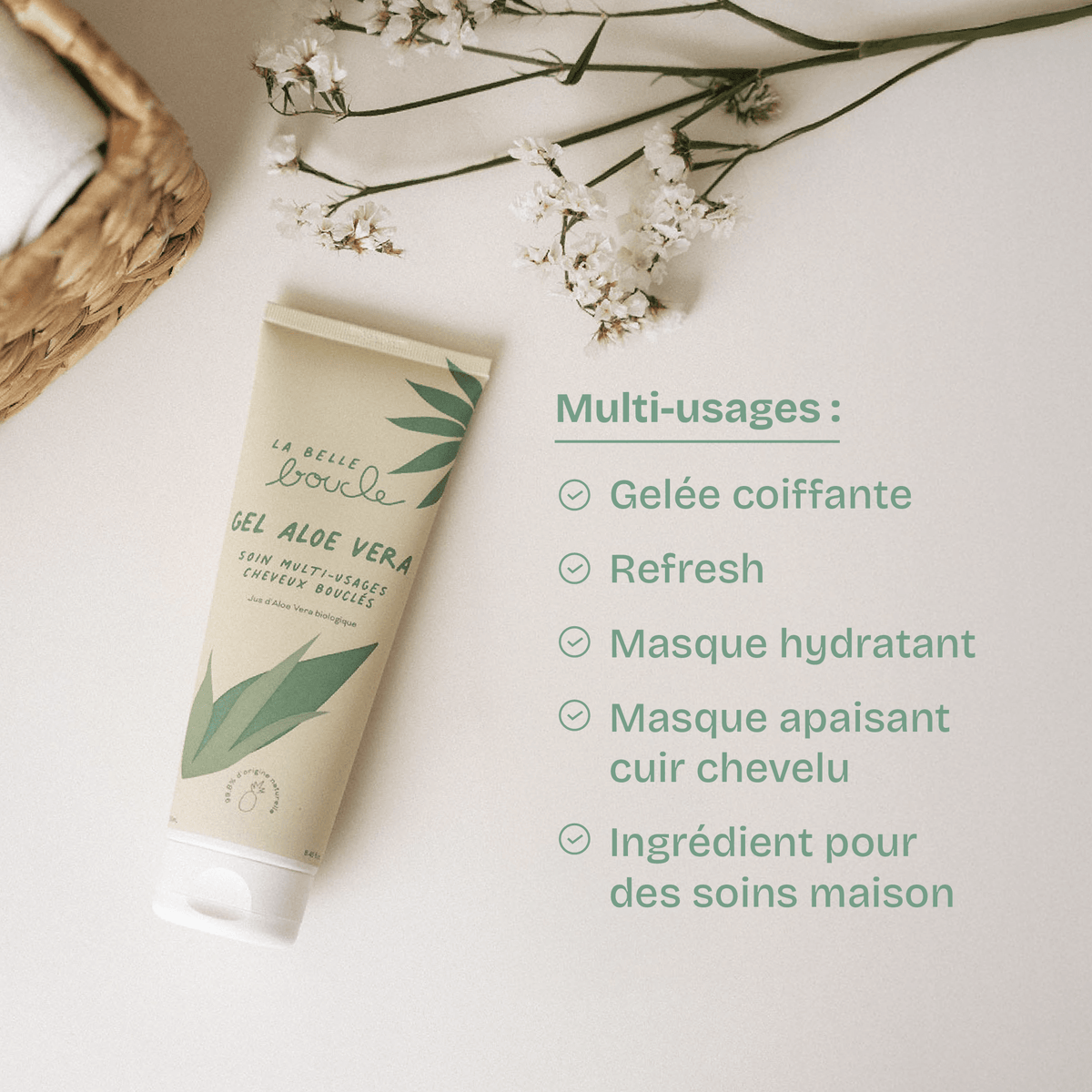 Gel Aloe Vera Soin Multi-Usages