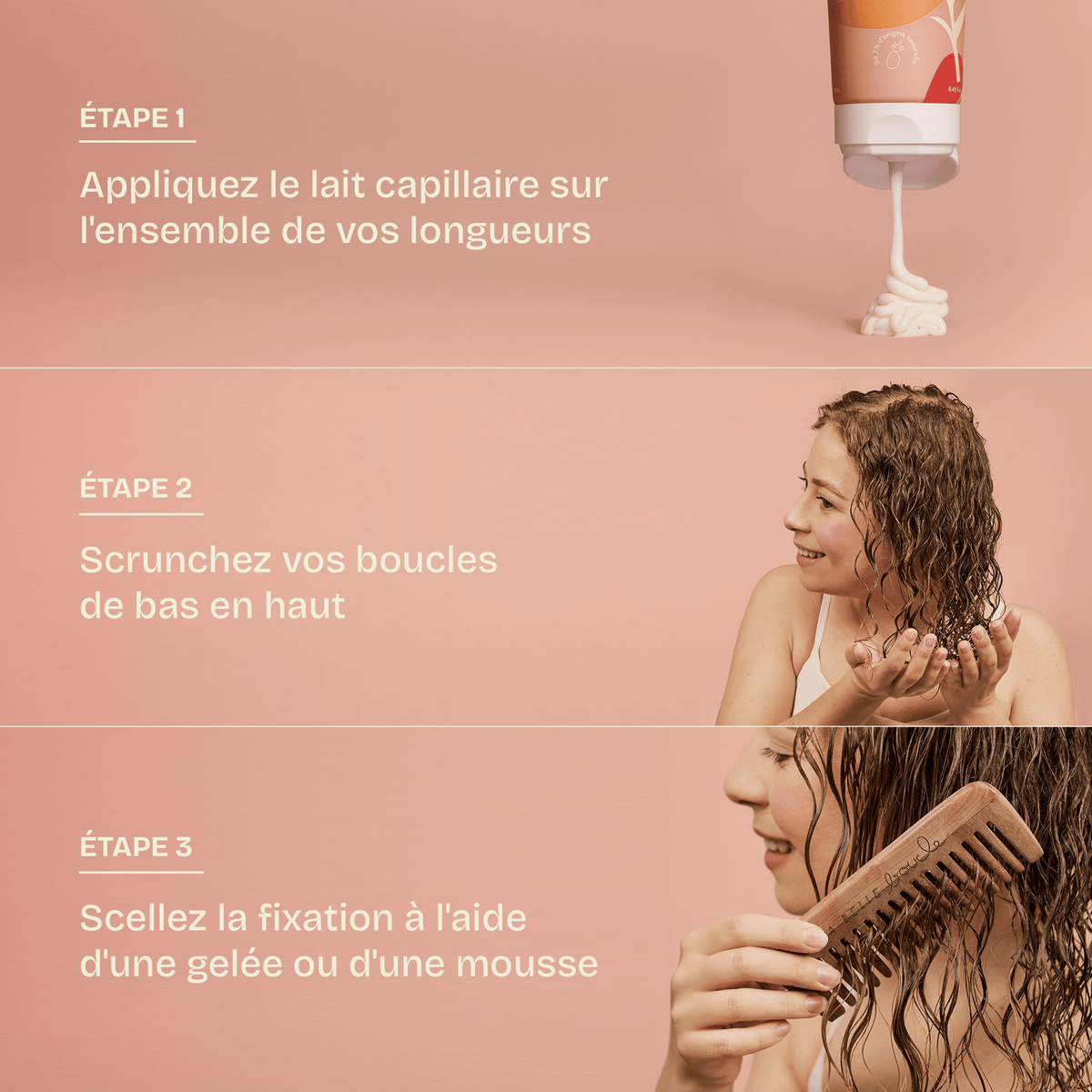 Lait Capillaire Soin Coiffant