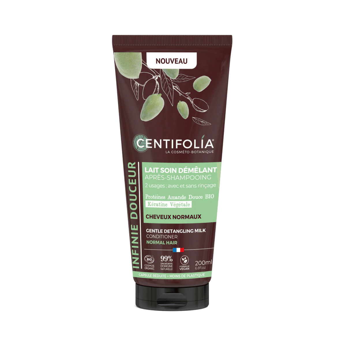 Lait Soin Démêlant Après-Shampoing 2-en-1
