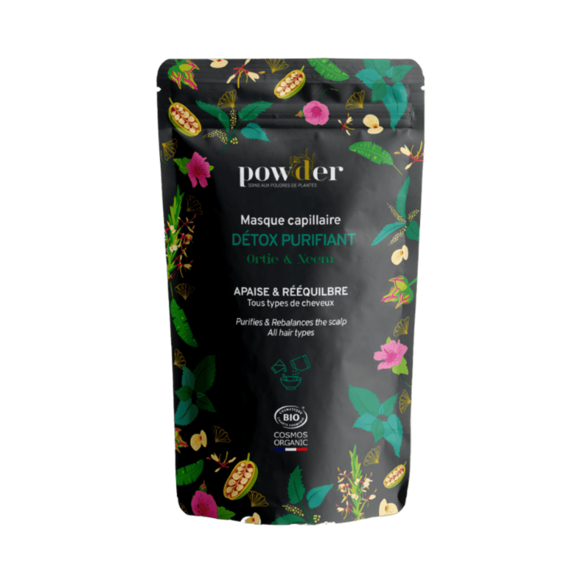 Masque Capillaire Detox Purifiant en poudre