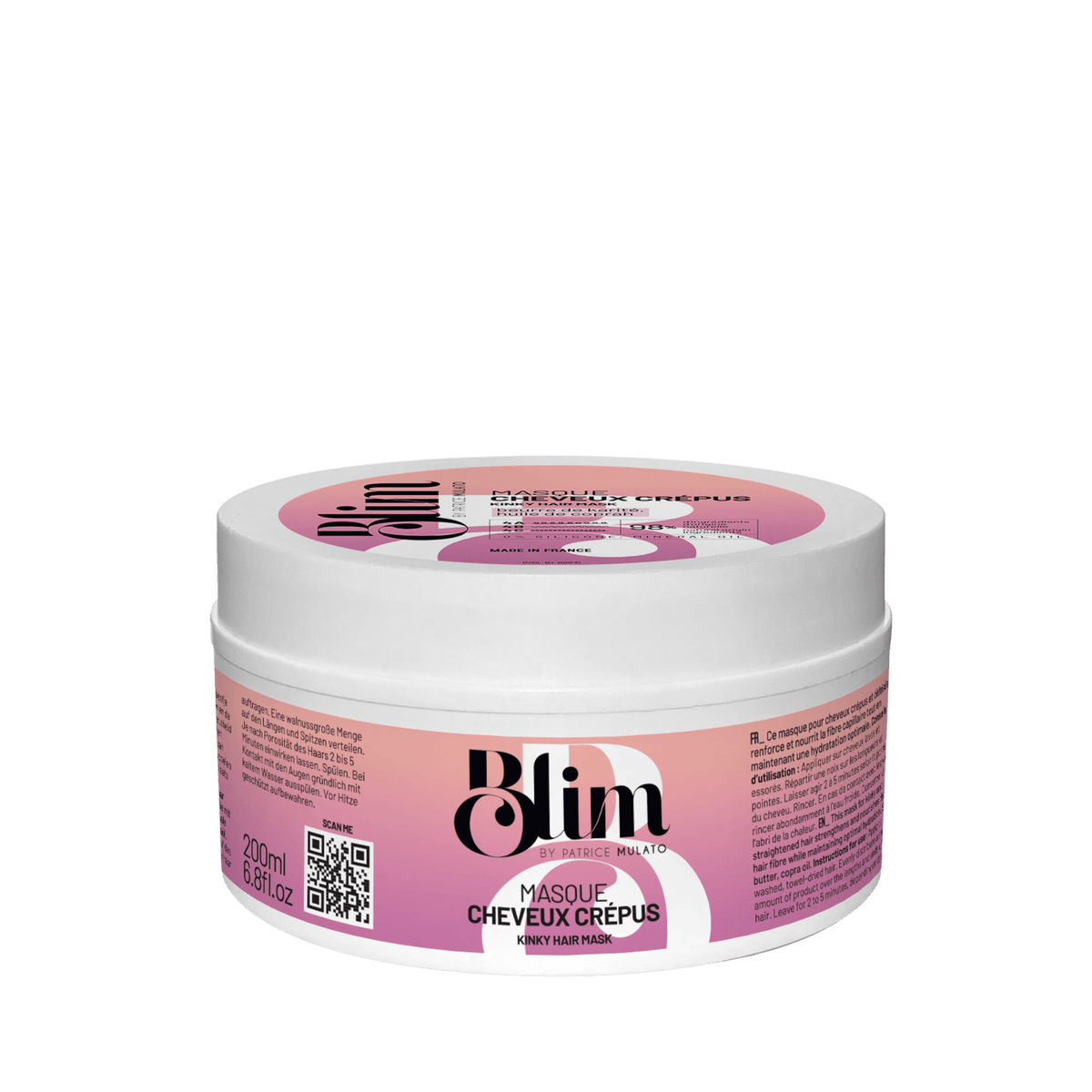 Masque Cheveux Crépus Blim