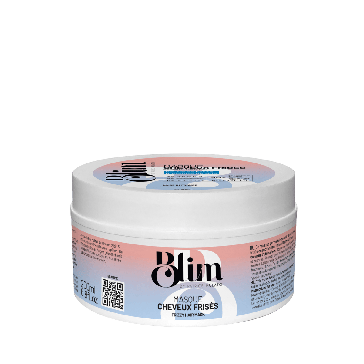 Masque Cheveux Frisés Blim