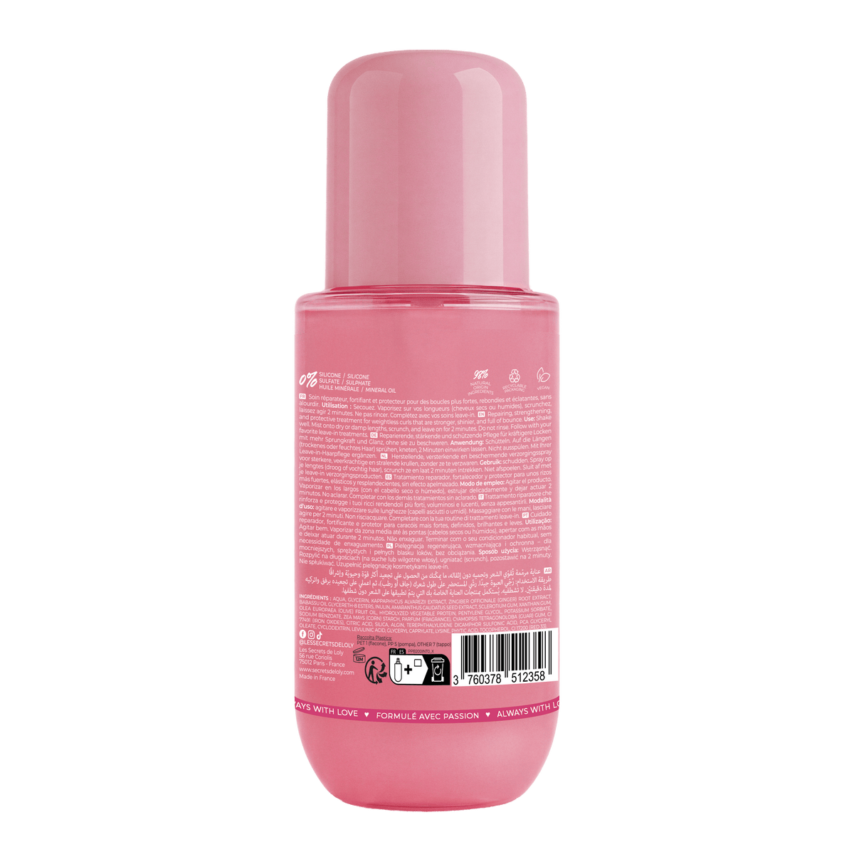Spray Réparateur Pink Power Bond