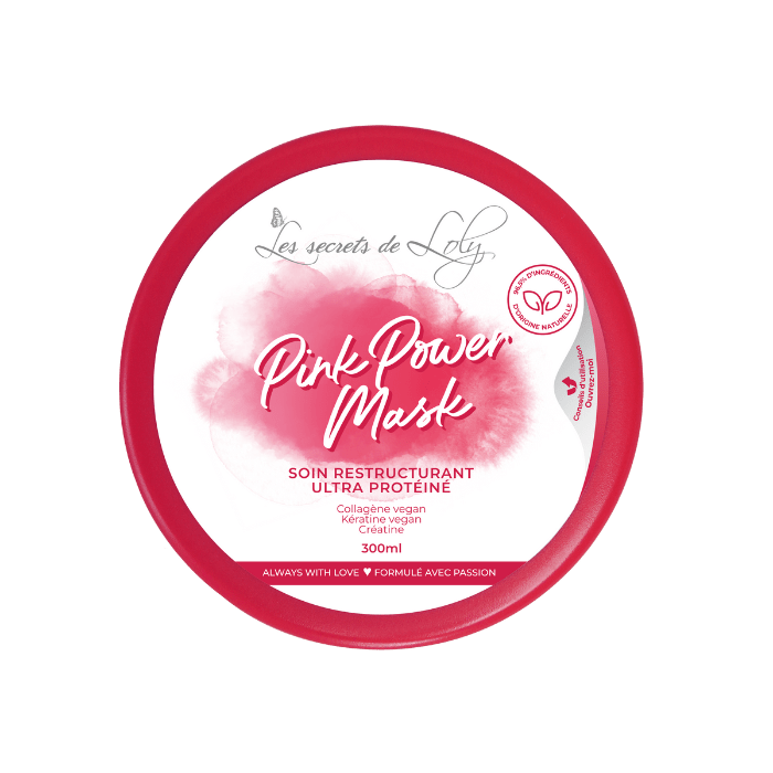Soin Restructurant Ultra Protéiné Pink Power Mask