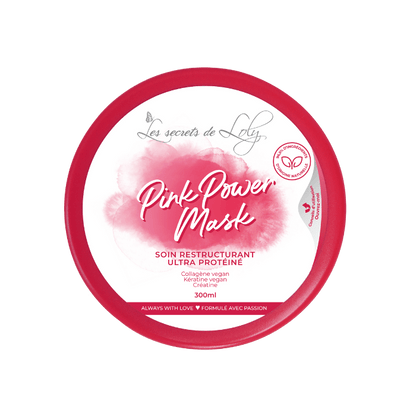 Soin Restructurant Ultra Protéiné Pink Power Mask