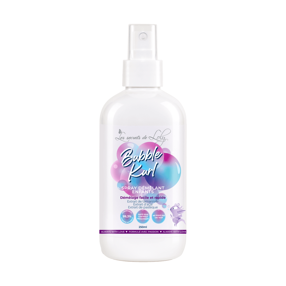 Spray Démêlant Enfant Bubble Kurl